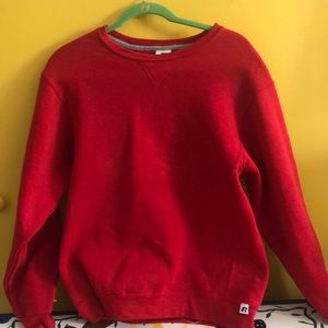 Plain Red Crewneck
